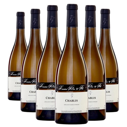 Case of 6 Domaine Fillon Chablis 75cl White Wine